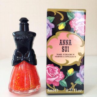 アナスイ(ANNA SUI)の未使用新品♡ラメ入りオレンジネイルカラー(その他)