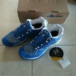 エレッセ(ellesse)の値下げしました！　新品·未使用品　ellesseテニスシューズ  24㌢(シューズ)