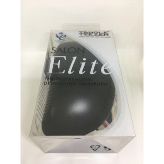 新品♪即買いOK♫タングルティーザー・サロンエリート（ブラック）(^^♪ コスメ/美容のヘアケア/スタイリング(ヘアブラシ/クシ)の商品写真