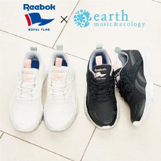 アースミュージックアンドエコロジー(earth music & ecology)の新品２３､５㎝◆Earth×Reebok◆ｱｰｽ×ﾘｰﾎﾞｯｸ コラボ シューズ(スニーカー)