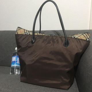 バーバリーブルーレーベル(BURBERRY BLUE LABEL)のBurberry blue label バーバリー 大型トートバック 訳あり(トートバッグ)