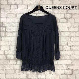 クイーンズコート(QUEENS COURT)のQUEENS COURT ブラウス(シャツ/ブラウス(長袖/七分))