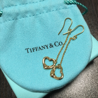 ティファニー(Tiffany & Co.)の【新品】ティファニー♡オープンハート♡ピアス(ピアス)