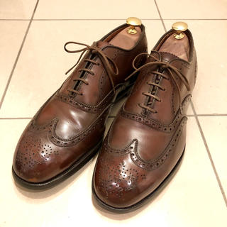 オールデン(Alden)のオールデン 旧ロゴ ウィングチップ フルブローグ 革靴 メンズ ビジネス US8(ドレス/ビジネス)