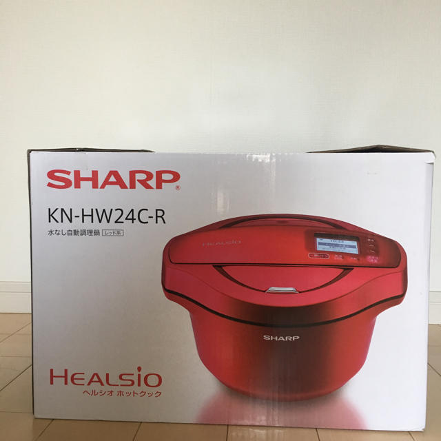 SHARP ヘルシオホットクック KN-HW24C-R-