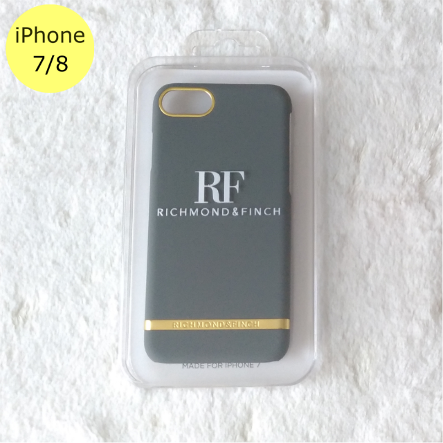 Richmond & Finch サテン グレー iPhone7/8ケースの通販 by Pochi公's shop｜ラクマ