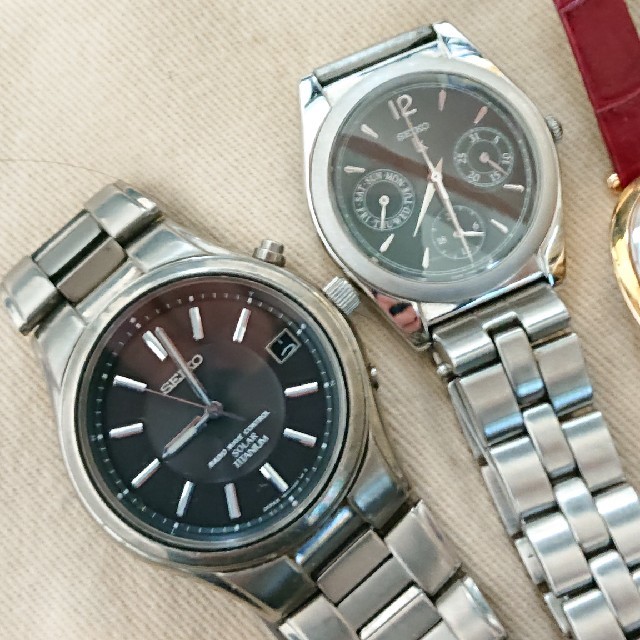 SEIKO(セイコー)のまとめ売り 時計 セイコー ルキア カシオ 他 5点セット 稼働と不動有り メンズの時計(その他)の商品写真