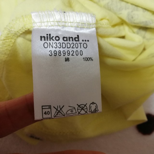 niko and...(ニコアンド)のniko and Tシャツ レディースのトップス(Tシャツ(半袖/袖なし))の商品写真