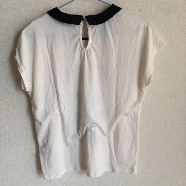 GU(ジーユー)の襟付きTシャツ レディースのトップス(カットソー(半袖/袖なし))の商品写真