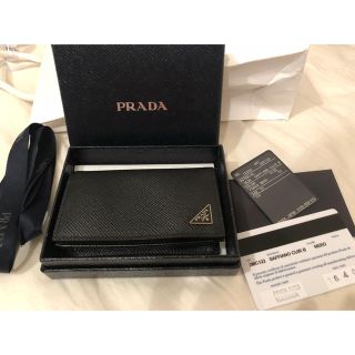 プラダ(PRADA)のPRADA 名刺ケース 新品(SHO様)(名刺入れ/定期入れ)