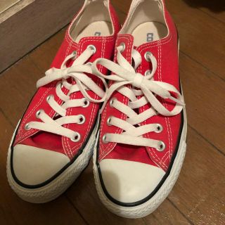 コンバース(CONVERSE)のコンバース ローカット レッド(スニーカー)