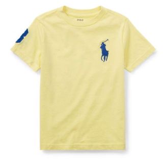 ラルフローレン(Ralph Lauren)のラルフローレン  ビッグポニー Tシャツ 120センチ イエロー(Tシャツ/カットソー)