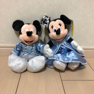 ディズニー(Disney)の処分価格☆ミッキー&ミニー ぬいぐるみ(ぬいぐるみ)