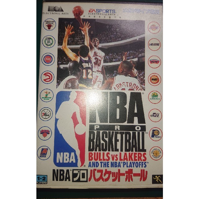 メガドライブ ソフト NBA プロ バスケットボール  エンタメ/ホビーのゲームソフト/ゲーム機本体(家庭用ゲームソフト)の商品写真