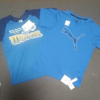 プーマ(PUMA)の(新品未着用)吸汗速乾半袖シャツ2枚セット●サイズ● 150(Tシャツ/カットソー)