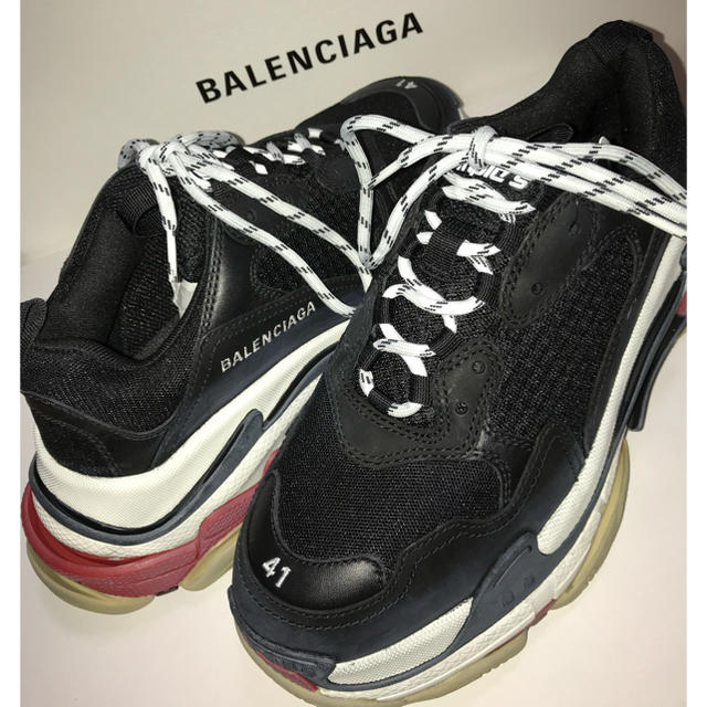 Balenciaga triples バレンシアガ トリプルS 41 ノアール