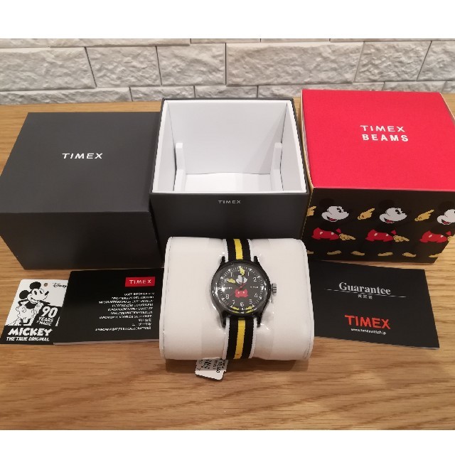 TIMEX TIMEX × BEAMS / 別注 ミッキーマウス 周年 ウォッチの通販