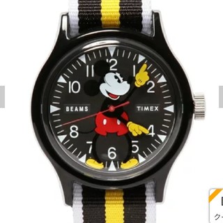 タイメックス(TIMEX)のTIMEX × BEAMS / 別注 ミッキーマウス 90周年 ウォッチ(腕時計(アナログ))