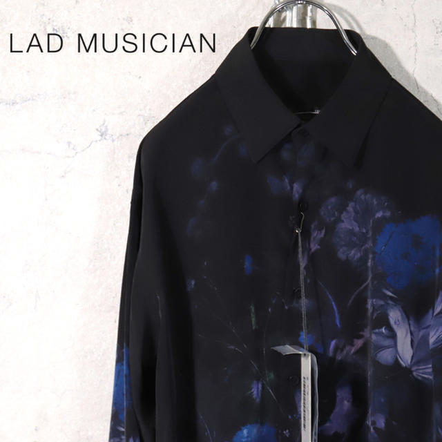 lad musician 19ss 花柄 スタンダードシャツ