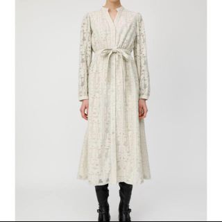 マウジー(moussy)のはじこい♡深田恭子♡MOUSSY GEOMETRIC LACE DRESS(ロングワンピース/マキシワンピース)