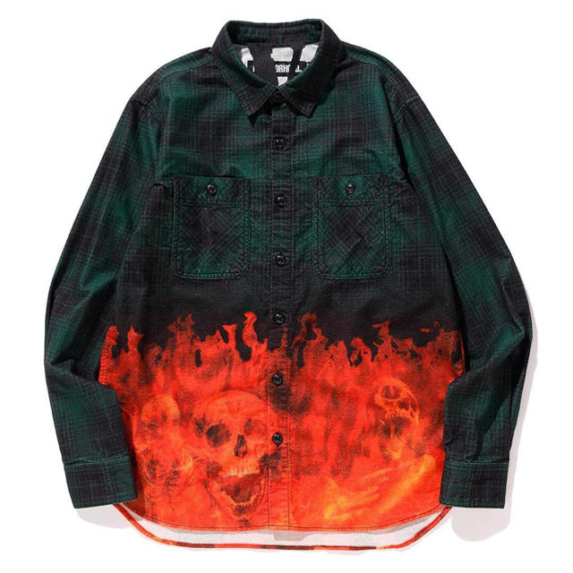 NEIGHBORHOOD(ネイバーフッド)のNEIGHBORHOOD VLONE シャツ L 即納可 メンズのトップス(シャツ)の商品写真