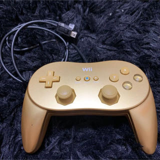 ウィーユー(Wii U)のWii クラシックコントローラー PRO ゴールド(その他)