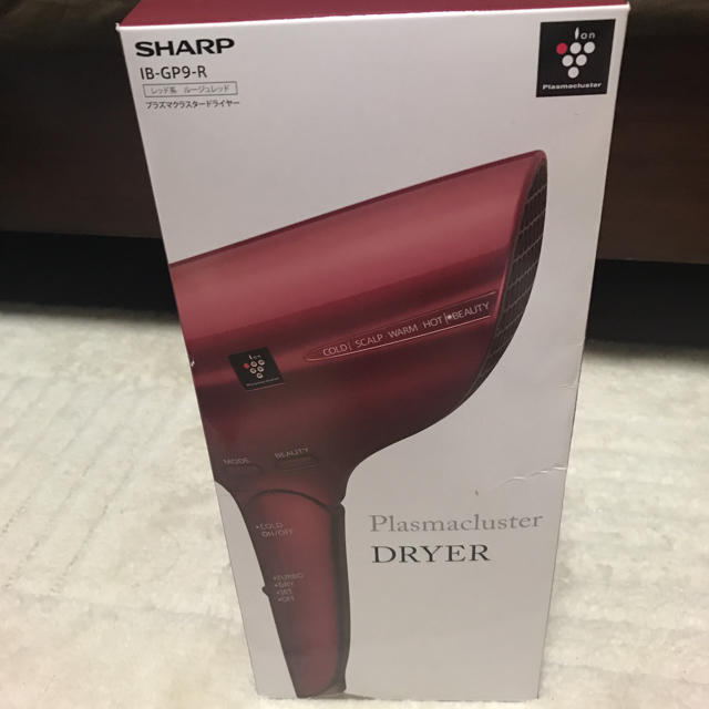 SHARP(シャープ)の✨未開封プラズマクラスター ドライヤー✨ スマホ/家電/カメラの美容/健康(ドライヤー)の商品写真