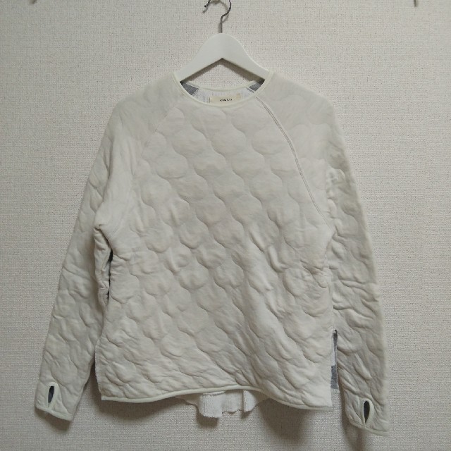 Layered Wide Sweat TODAYFUL タグ付き ホワイト