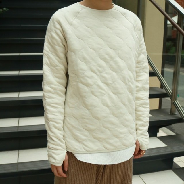 TODAYFUL　Quilting Layered Sweat
　エクリュ 3