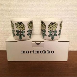 マリメッコ(marimekko)の専用！ヴィヒキルース ラテマグ marimekko(グラス/カップ)