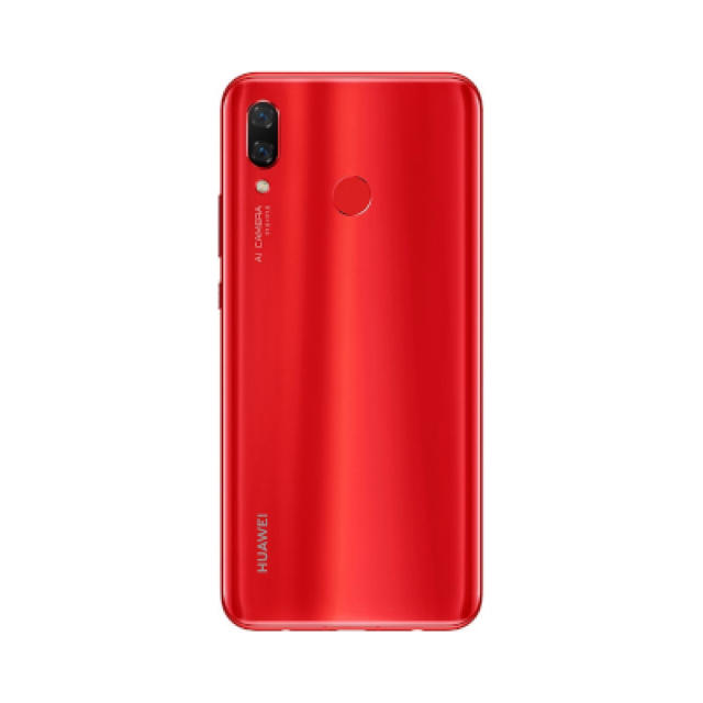 ANDROID(アンドロイド)のHuawei nova3　PAR-LX9 Red スマホ/家電/カメラのスマートフォン/携帯電話(スマートフォン本体)の商品写真