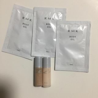 アールエムケー(RMK)の［RMK］ファンデ&BODYオイル(サンプル/トライアルキット)