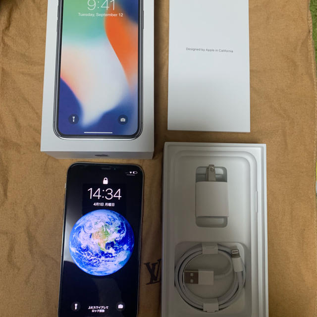 iPhone x 256GB SIMフリー ホワイト