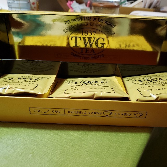 TWG ブラックティー　13袋 食品/飲料/酒の飲料(茶)の商品写真