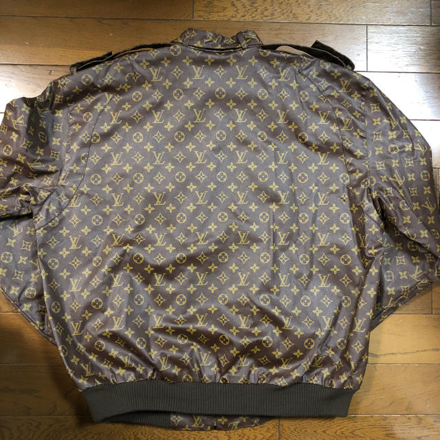 LOUIS VUITTON(ルイヴィトン)のkaminoko様 専用レア LOUIS VUITTON 総柄 ジャケット メンズのジャケット/アウター(レザージャケット)の商品写真