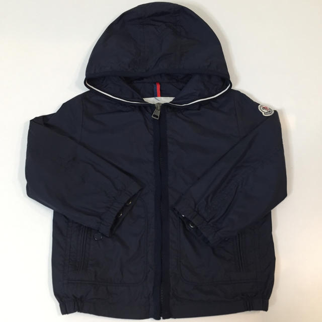 MONCLER(モンクレール)のモンクレール フードブルゾン 18-24m キッズ/ベビー/マタニティのキッズ服男の子用(90cm~)(ジャケット/上着)の商品写真