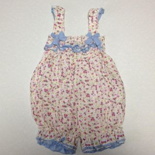 80㎝花柄ロンパース(その他)
