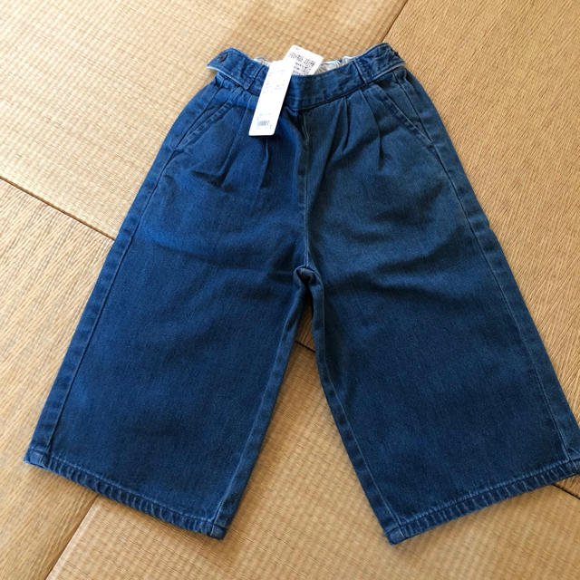 URBAN RESEARCH DOORS(アーバンリサーチドアーズ)の【専用ページ】　未使用 doors デニムワイドパンツ キッズ/ベビー/マタニティのキッズ服女の子用(90cm~)(パンツ/スパッツ)の商品写真