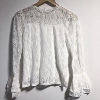 アメリヴィンテージ(Ameri VINTAGE)の激カワ春服(°▽°)‼︎ レース➕バック リボン ブラウス(シャツ/ブラウス(長袖/七分))