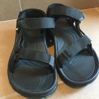 テバ(Teva)のteva サンダル ブラック 23.0(サンダル)