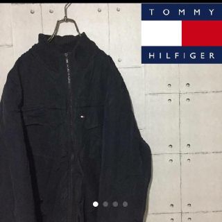 トミーヒルフィガー(TOMMY HILFIGER)の他にない インポート オールドトミー 90s ダウンジャケット ブルゾン(ダウンジャケット)