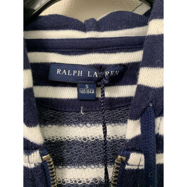 Ralph Lauren(ラルフローレン)のラルフローレン パーカー ボーダー 新品タグ付き レディースのトップス(パーカー)の商品写真