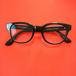 ビューティアンドユースユナイテッドアローズ(BEAUTY&YOUTH UNITED ARROWS)のKANEKO OPTICAL 黒縁眼鏡(サングラス/メガネ)