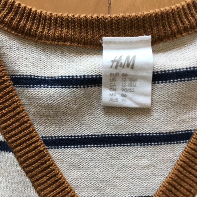 H&M(エイチアンドエム)のH&M ベビー カーディガン キッズ/ベビー/マタニティのベビー服(~85cm)(シャツ/カットソー)の商品写真
