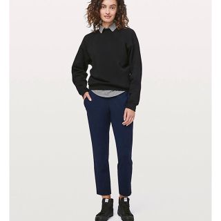 ルルレモン(lululemon)のlululemon ★ on the fry pant woven ネイビー(ワークパンツ/カーゴパンツ)