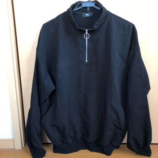 HARE ハーフジップリングジップスウェット