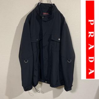 プラダ(PRADA)の希少  PRADA  SPORT プラダ ジャケット モード ブラック 古着(その他)