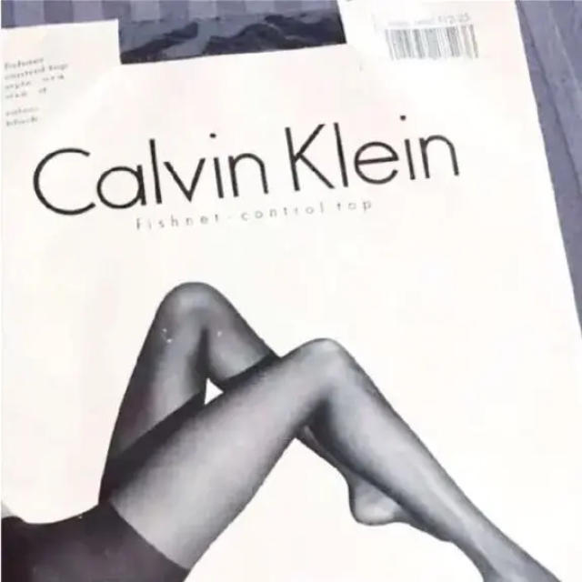 Calvin Klein(カルバンクライン)のカルバンクライン 網タイツ L (ストッキング) Black レディースのレッグウェア(タイツ/ストッキング)の商品写真