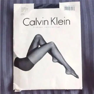 カルバンクライン(Calvin Klein)のカルバンクライン 網タイツ L (ストッキング) Black(タイツ/ストッキング)
