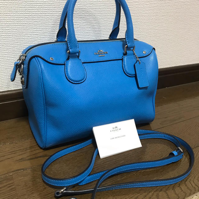 コーチ バッグ 2way ブルー 未使用 | jurnaluljuridic.md